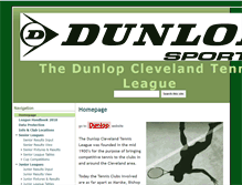Tablet Screenshot of cleveland-league.com
